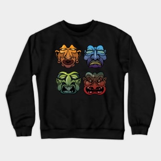 Masks Crewneck Sweatshirt